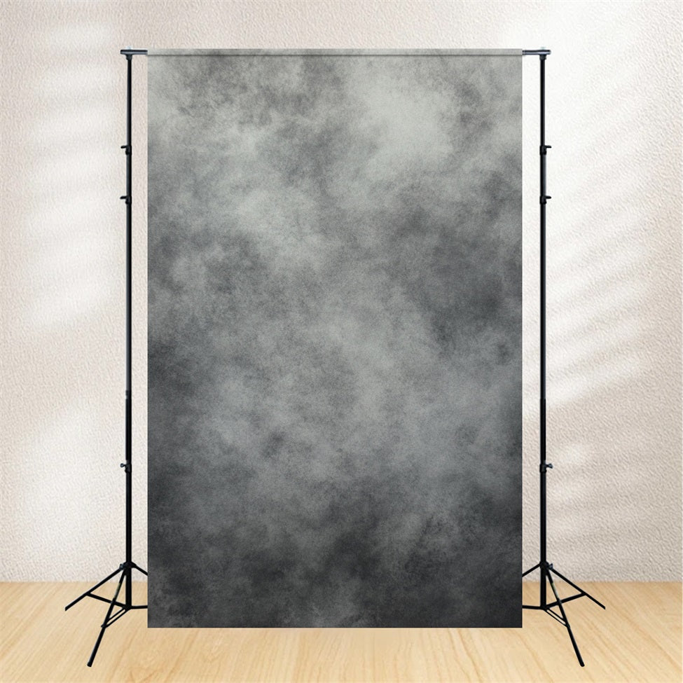 Fond Pour Portrait Photo Texture Nuage Brumeux Gris GQ58-108