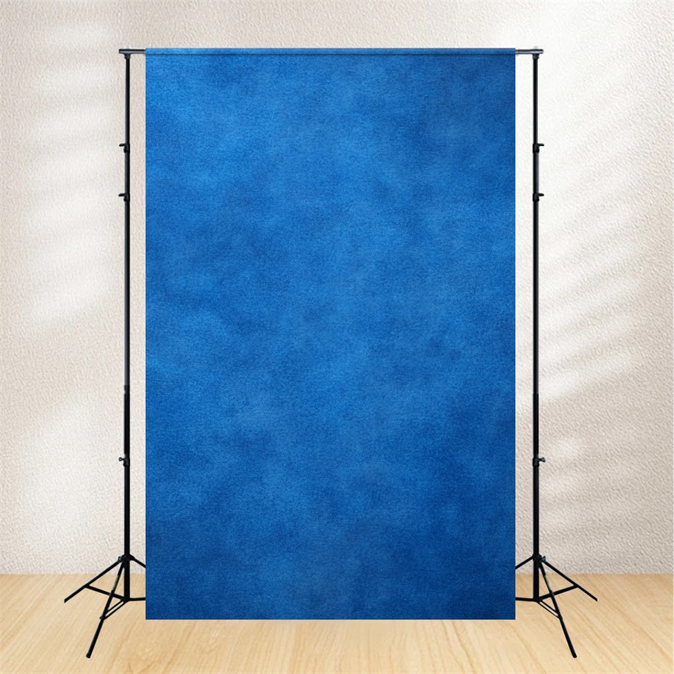 Fond Pour Portrait Photo Aspect Tissu Bleu Brillant Éclairci GQ58-94