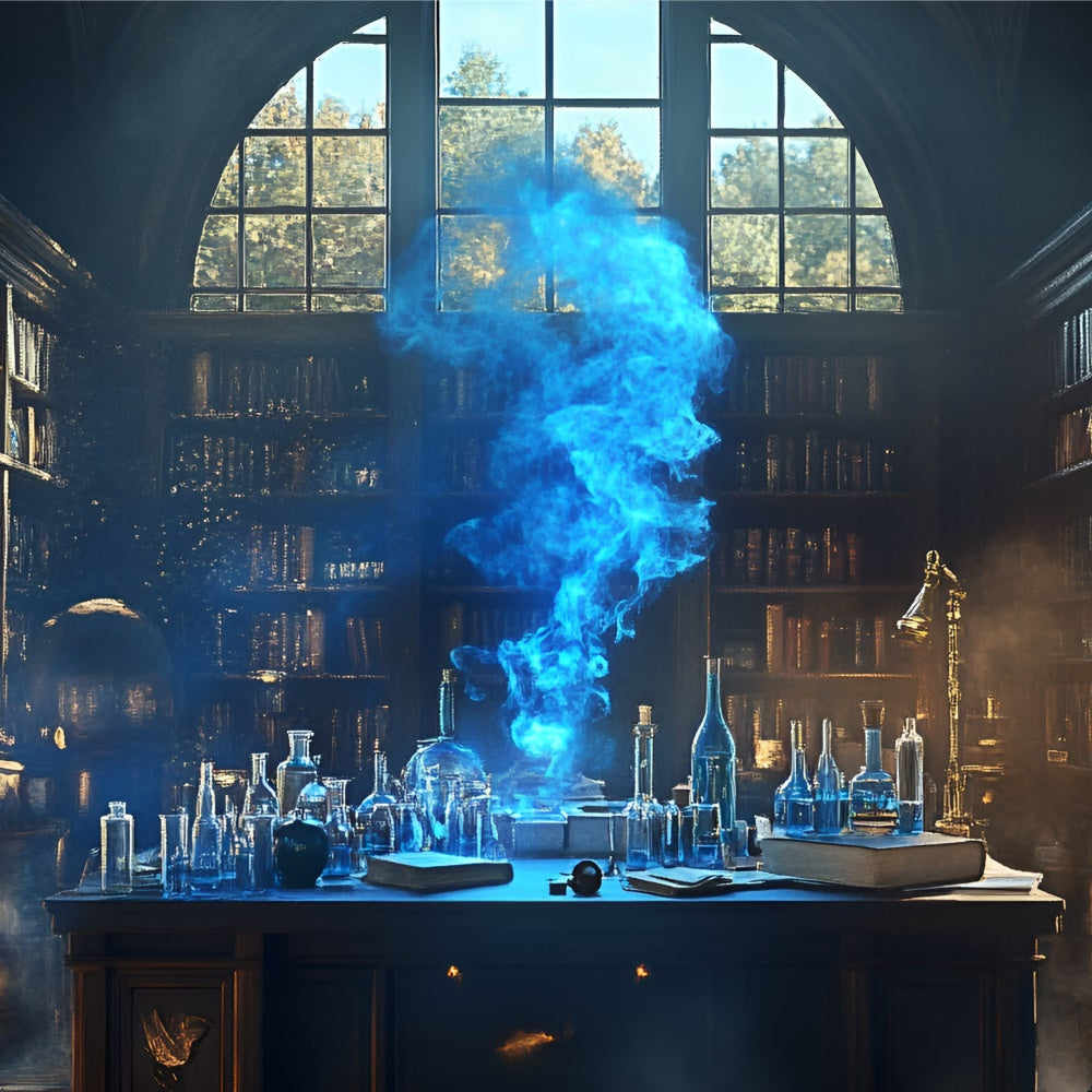 Toile de fond Chimie Laboratoire Scientifique Enchanté GQ6-125
