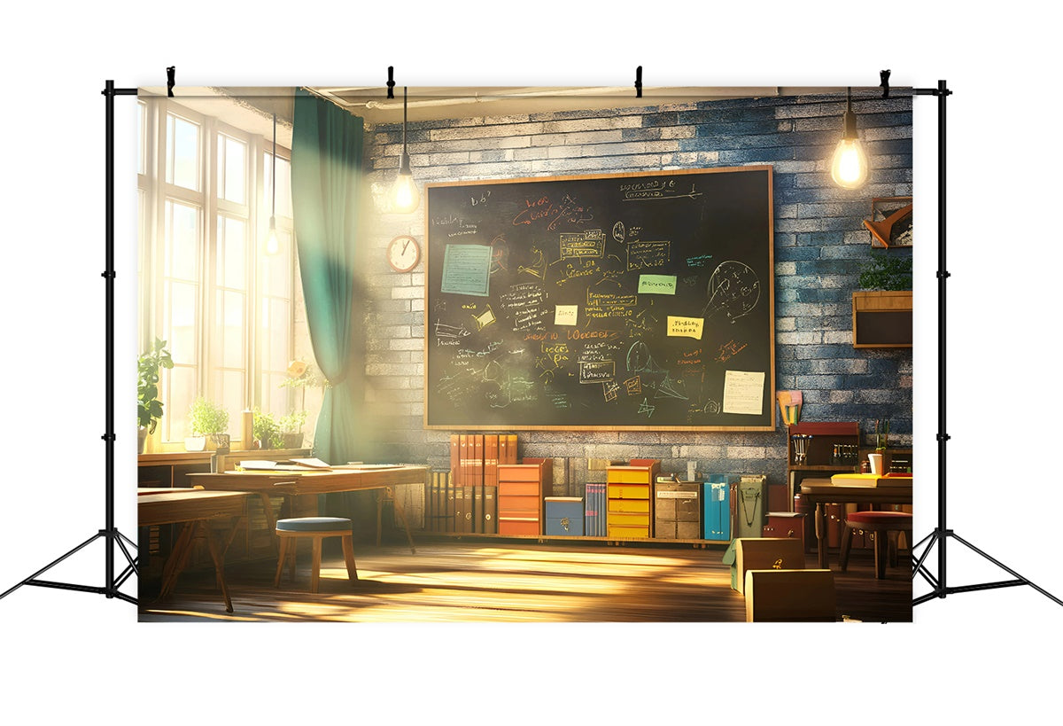 Toile de fond Salle de Classe Ambiance Moderne GQ6-146
