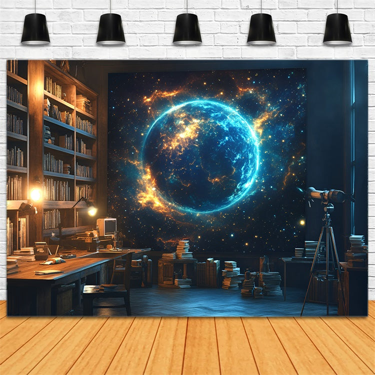 Toile de fond Retour à l’École Exploration Galactique GQ6-150
