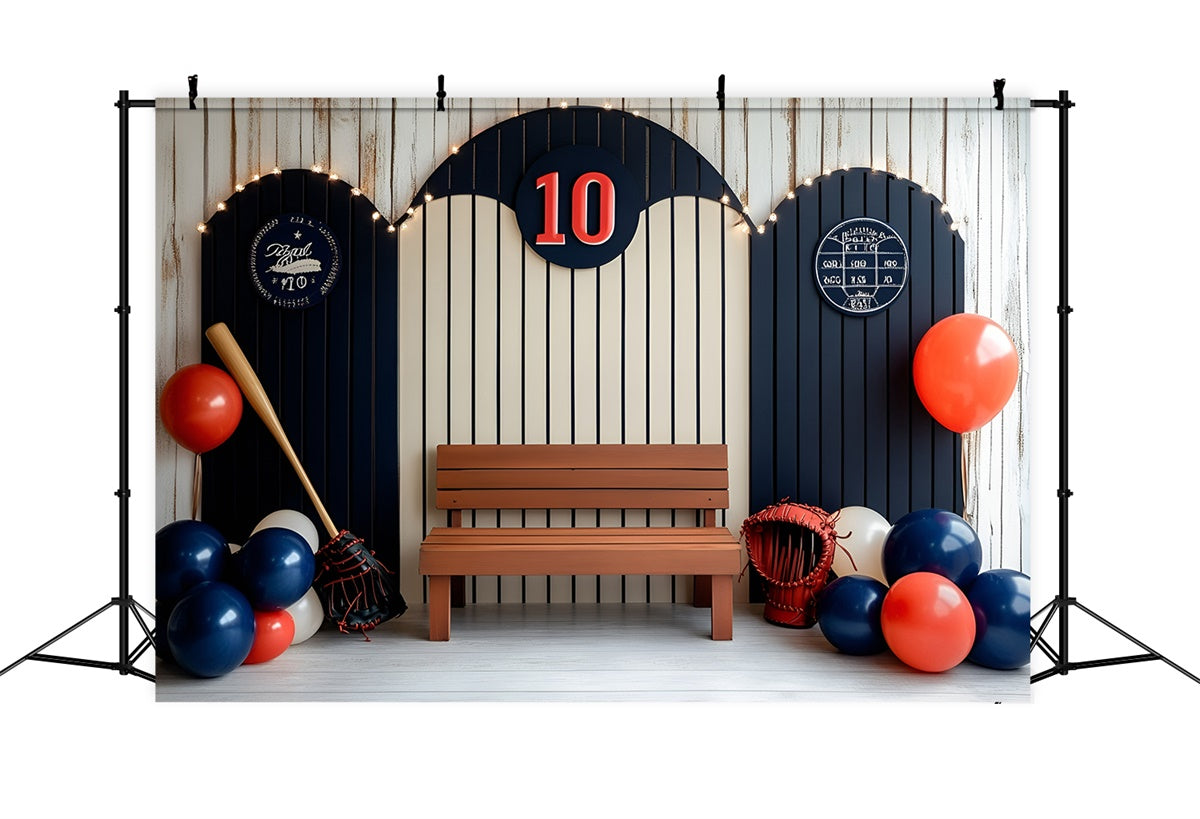 Toile de fond Sport Ballons Ligue de Baseball GQ6-254