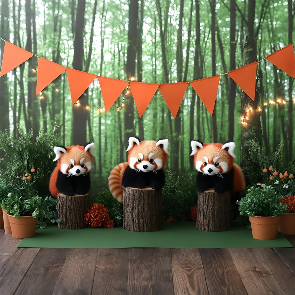 Toile de fond Photo Gâteau Smash Aventure Petits Ours des Bois GQ6-294