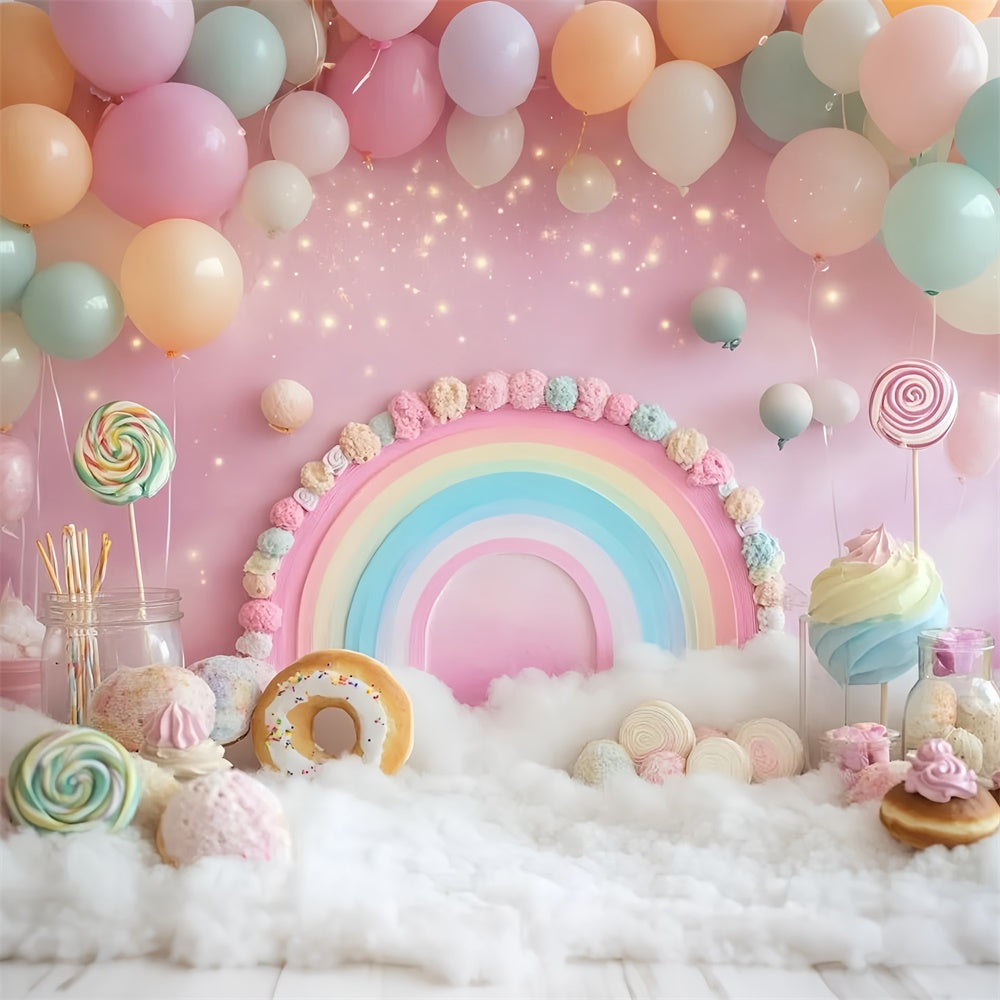 Toile de fond Photo Gâteau Smash Doux Rêves de Donuts GQ6-303