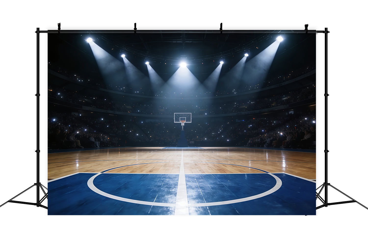 Fond Studio Photo Sport Basketball Projecteur Arène Championnat GQ61-86