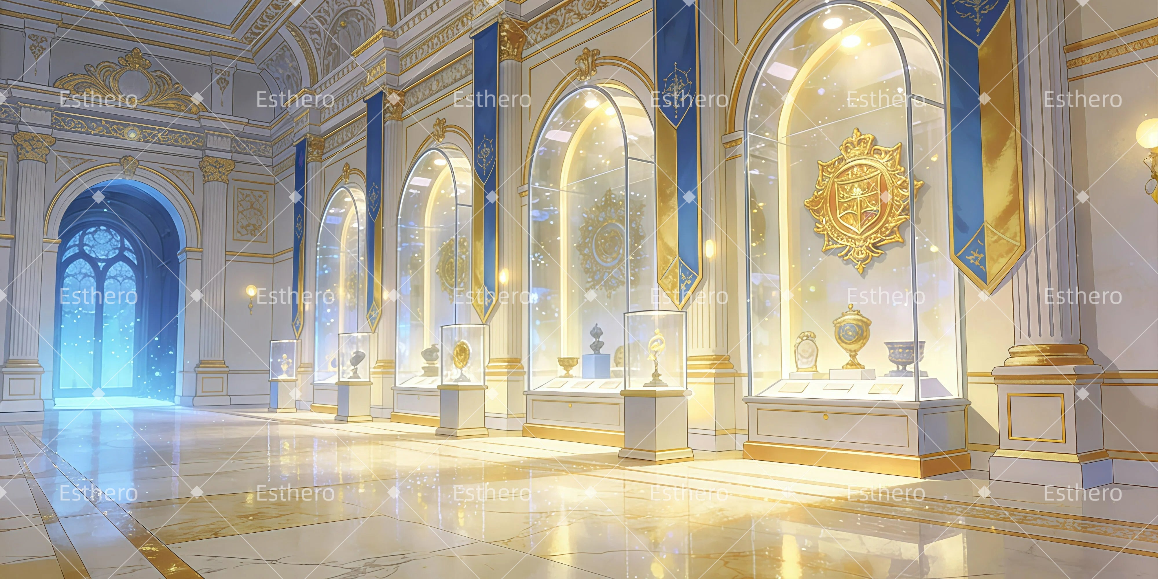 Fond de Scene Theatre Musée D’Histoire GQ61-T18