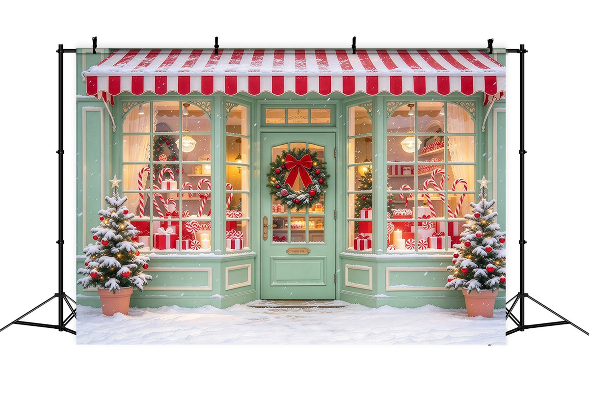 Fond De Noël Boutique Menthe Poivrée Vert Menthe GQ610-20