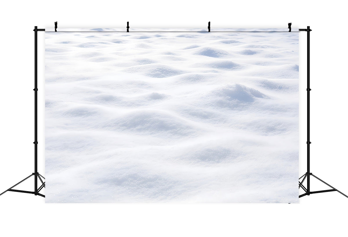 Fond De Noël Texture Douce Neige Blanche GQ610-63