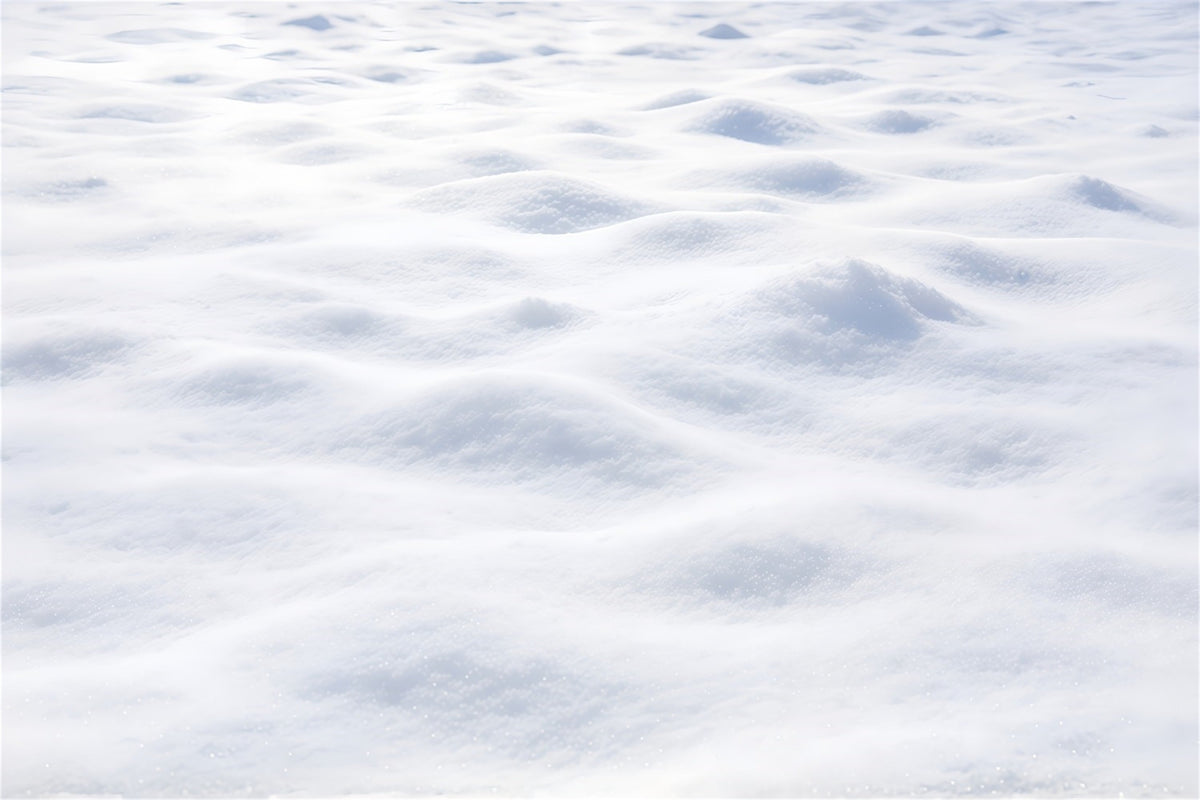 Fond De Noël Texture Douce Neige Blanche GQ610-63