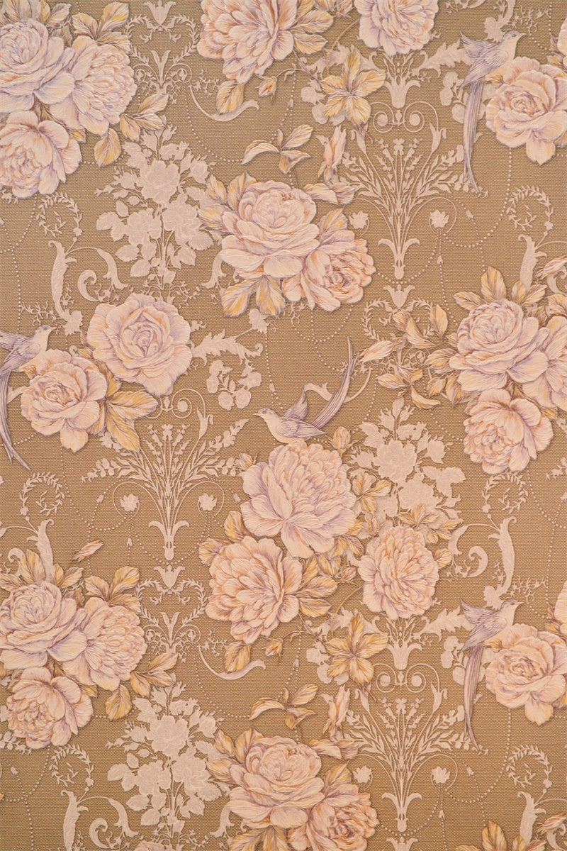 Toile de Fond Beaux-Arts Élégance Baroque Royale Florale GTY-100