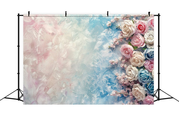 Toile de Fond Photographie Beaux-Arts Rêve Doux de Roses GTY-61