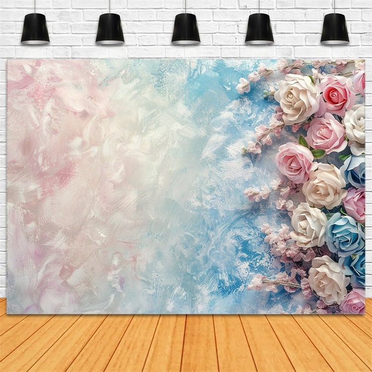 Toile de Fond Photographie Beaux-Arts Rêve Doux de Roses GTY-61