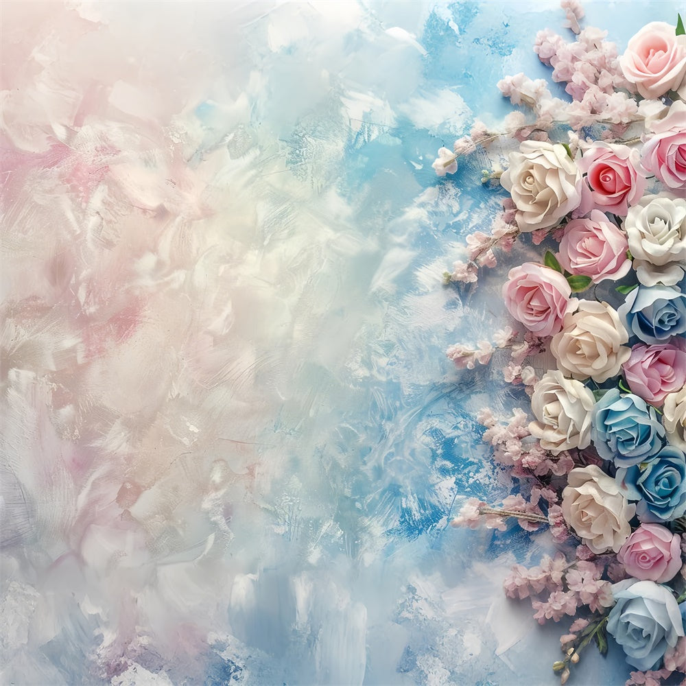 Toile de Fond Photographie Beaux-Arts Rêve Doux de Roses GTY-61