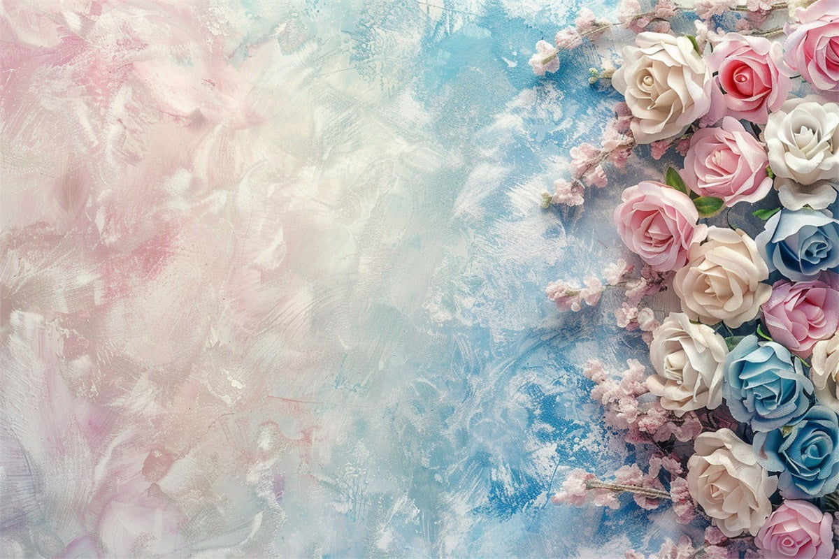 Toile de Fond Photographie Beaux-Arts Rêve Doux de Roses GTY-61