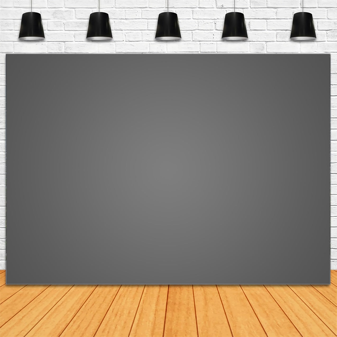 Toile de Fond Photographie Grise Vignette Douce Portrait GTY2-126