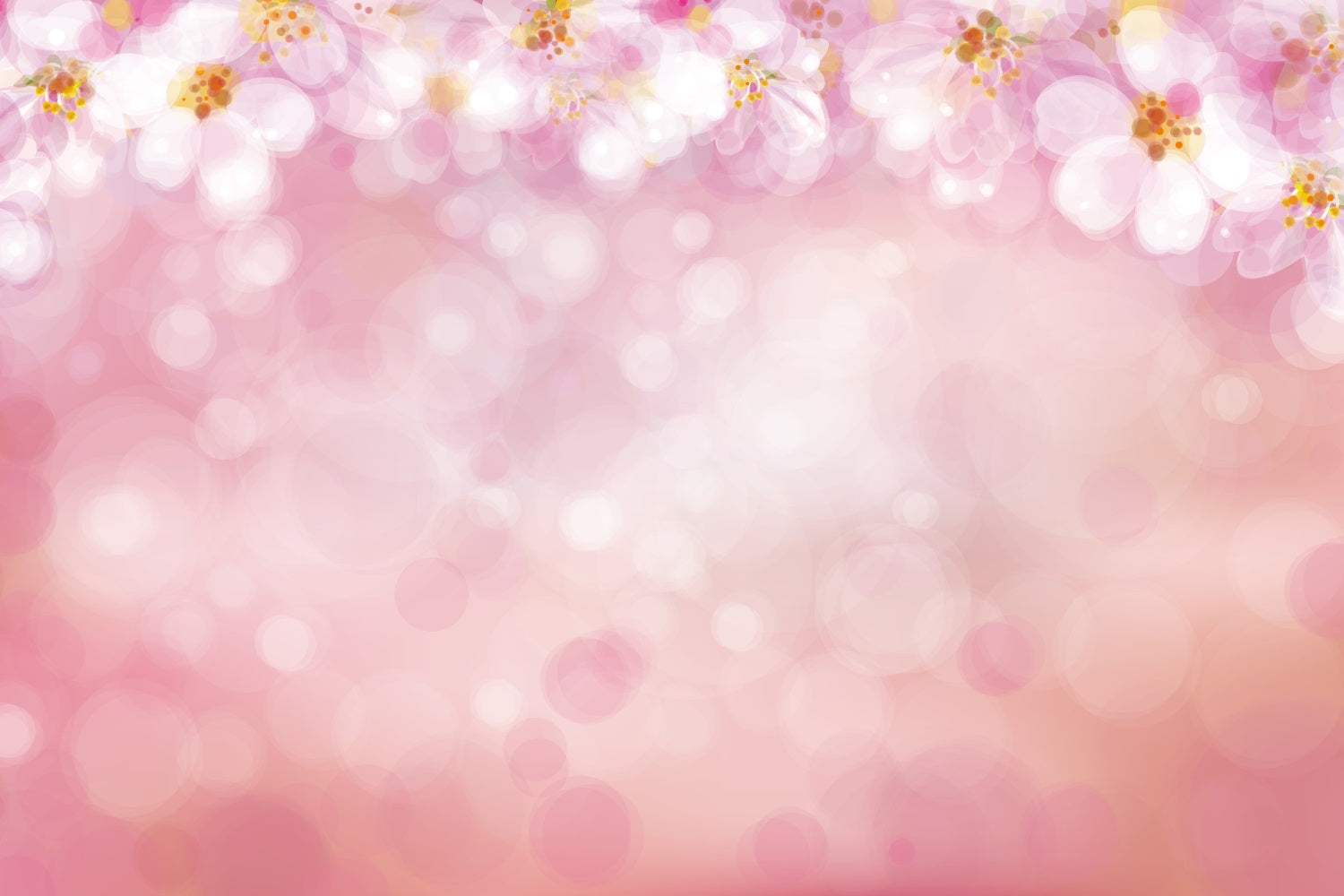Toile de Fond Photographie Rose Bokeh Floral Portrait GTY2-136