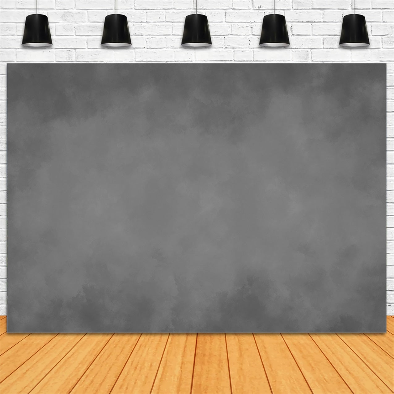 Toile de Fond Photographie Portrait Gris Fumé Doux GTY2-140