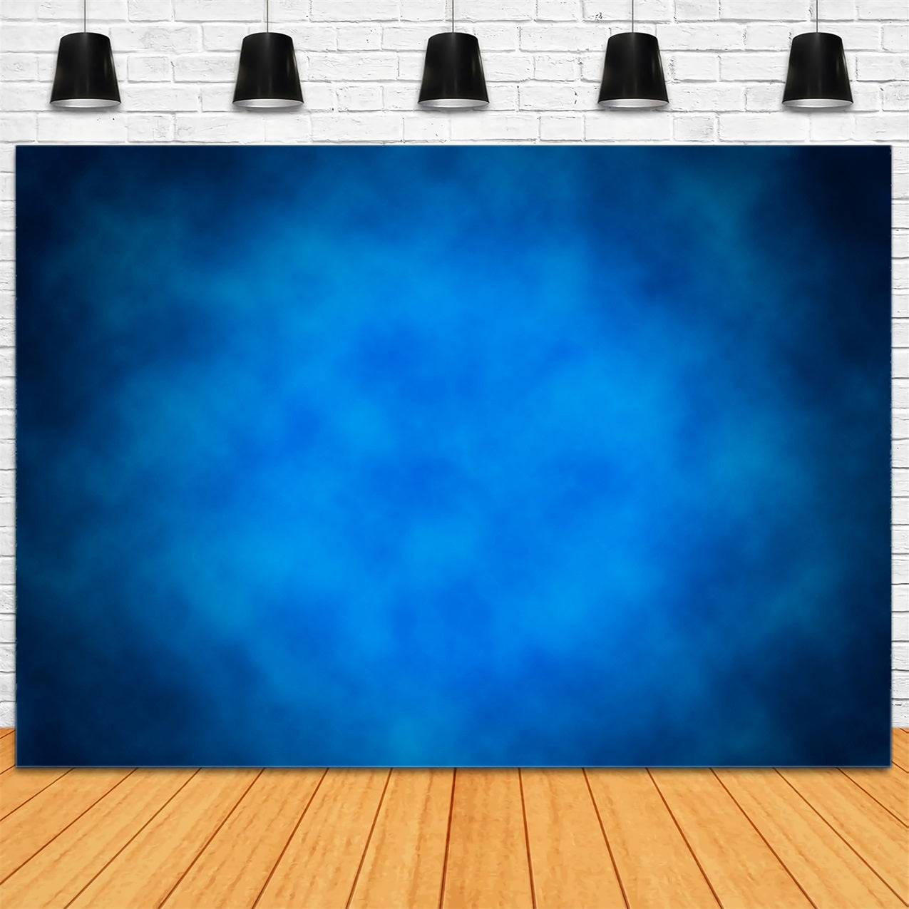 Toile de Fond Photographie Portrait Texture Bleu Ciel Profond GTY2-147