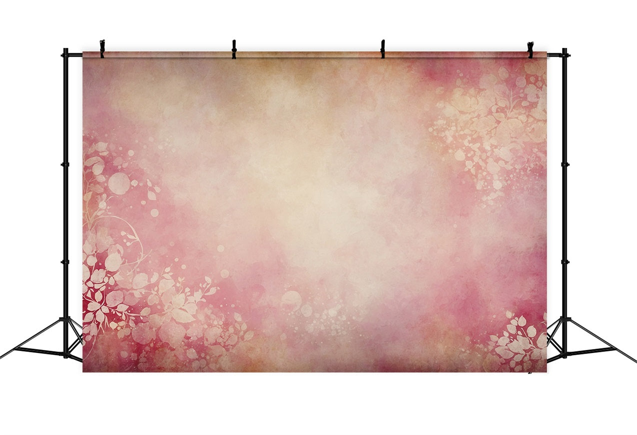 Toile de Fond Photographie Rose Texture Abstraite Florale GTY2-151