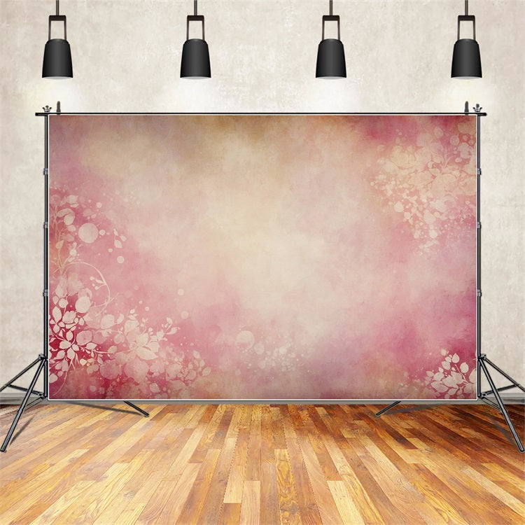 Toile de Fond Photographie Rose Texture Abstraite Florale GTY2-151