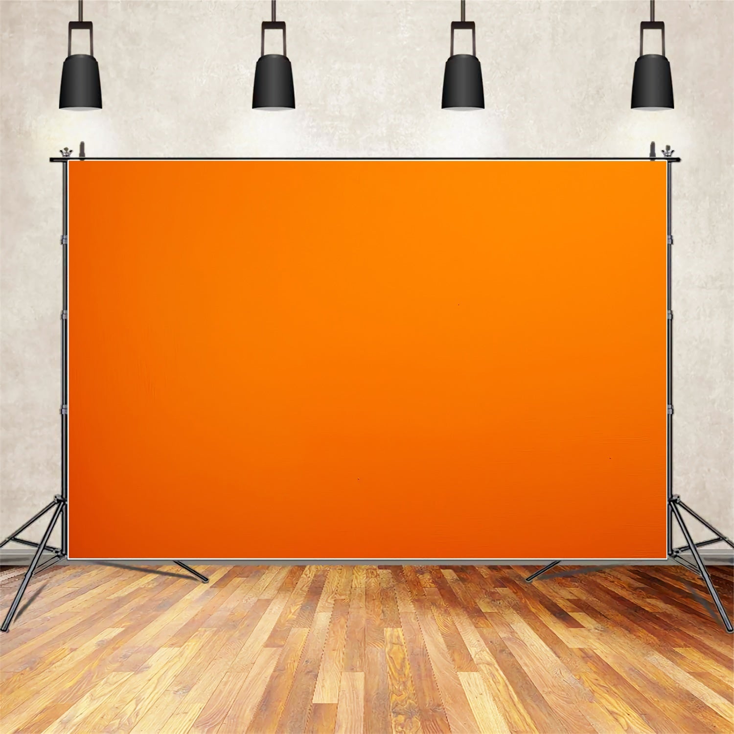Toile de fond Orange Mandarin Lumineux GTY2-170