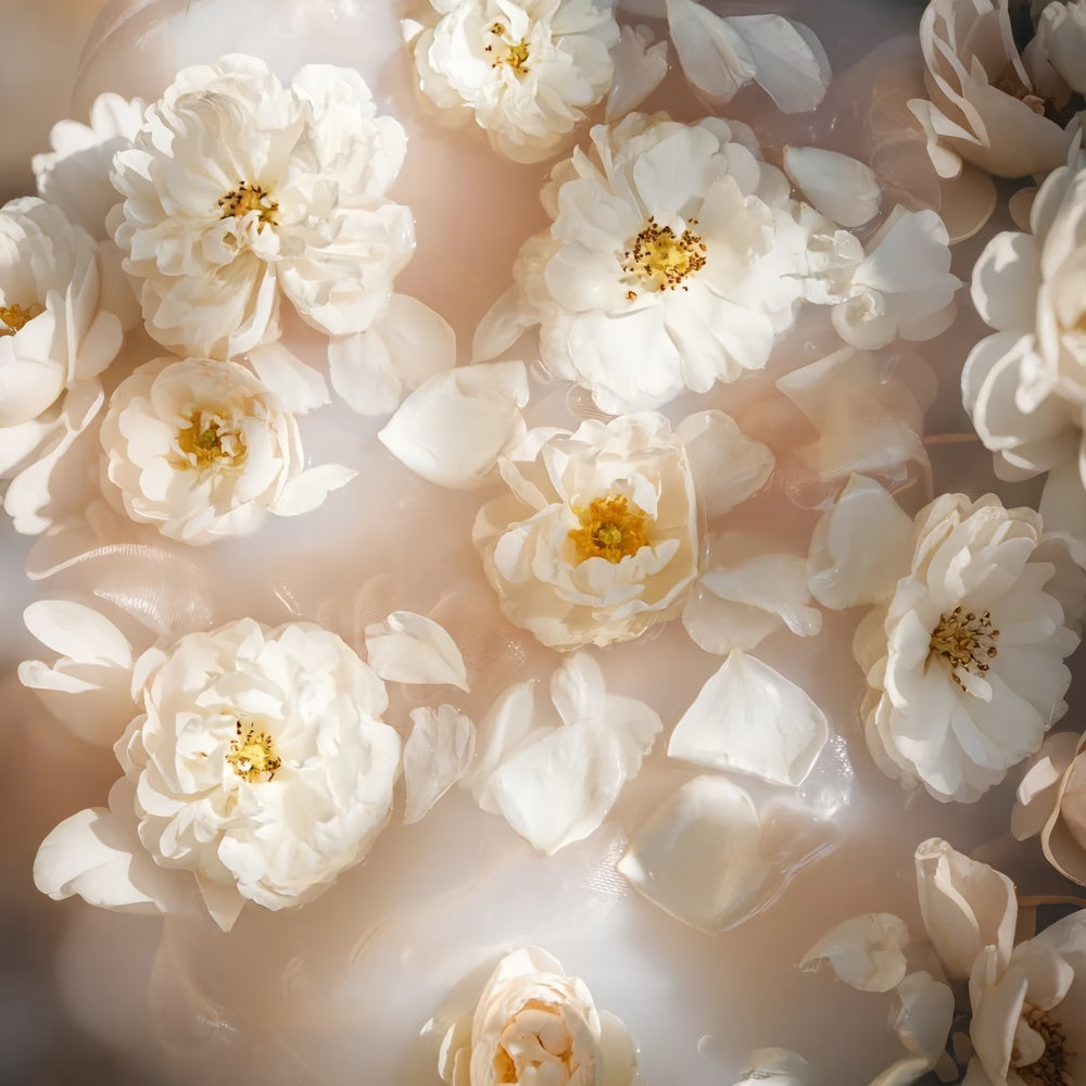 Toile de fond Maternité Pétales Flottants Douce Élégance GTY2-41