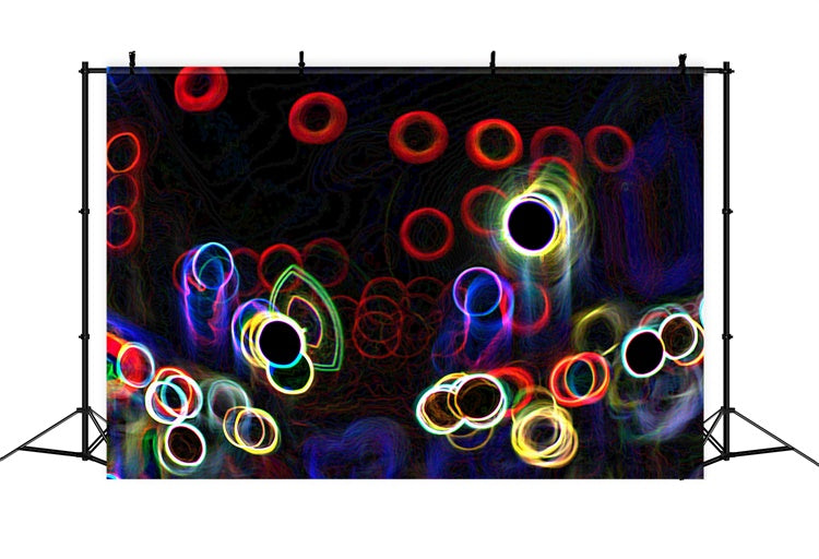 Toile de fond Maternité Bokeh Psychédélique Lumineux GTY2-5