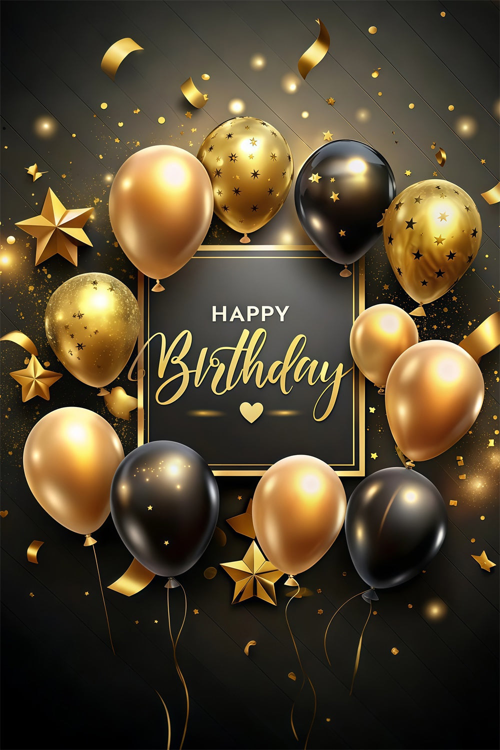 Toile de fond Anniversaire Personnalisé Idées Ballons Fête GTY3-254