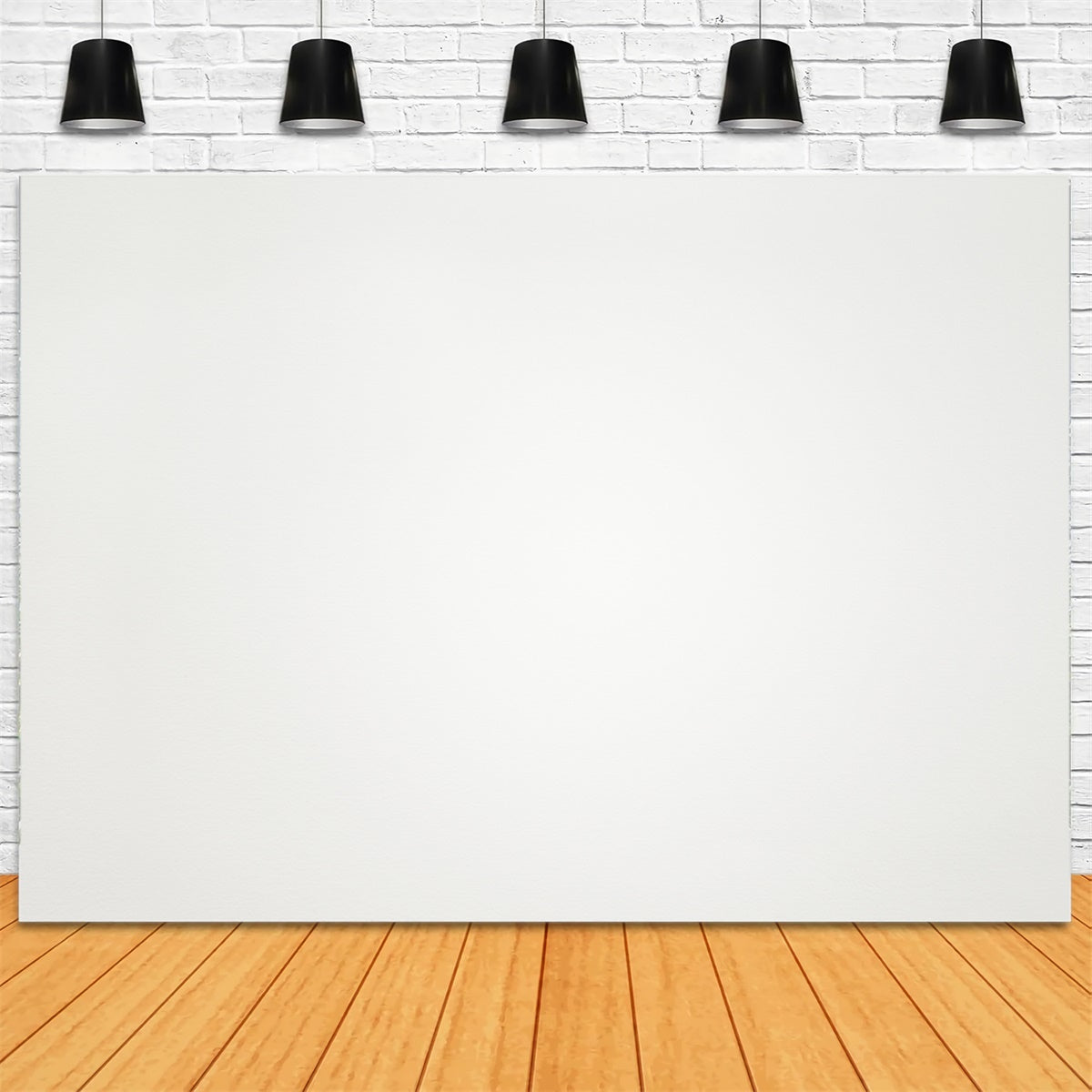 Toile de Fond Photo de Graduation Professionnelle Simple Blanc Cassé GTY3-315