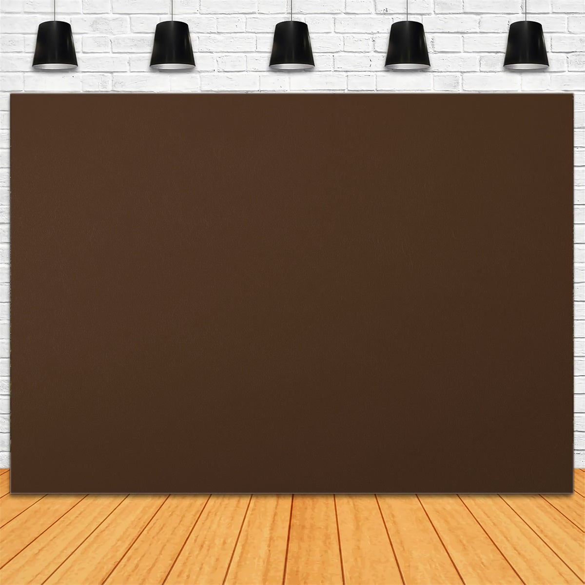 Toile de Fond Portrait de Graduation Chocolat Marron Studio GTY3-320