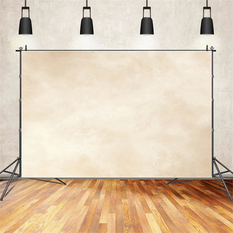 Toile de Fond Photo de Tête Dégradé Beige Doux GTY3-336