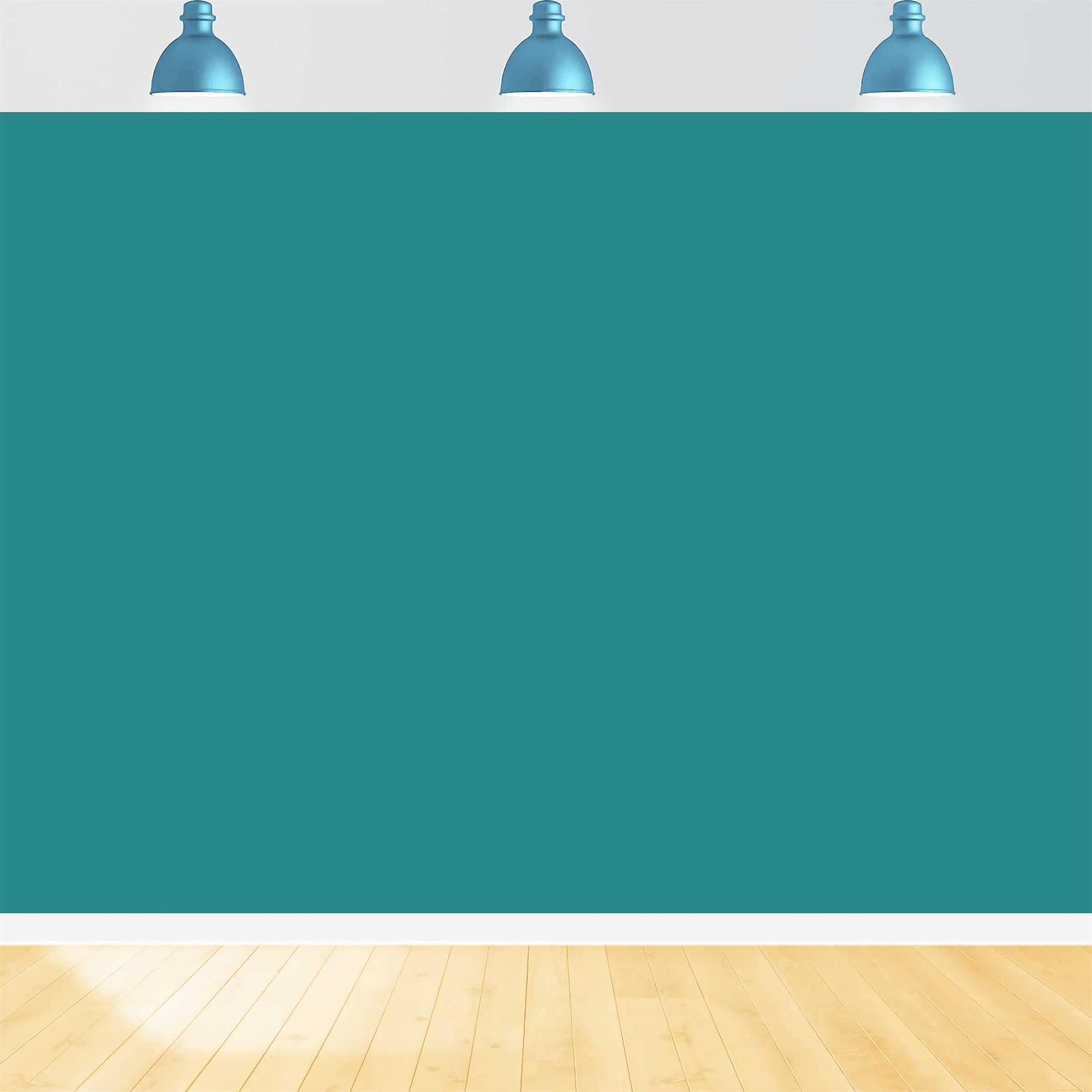 Toile de Fond Photo de Tête Minimaliste Bleu Vert GTY3-353