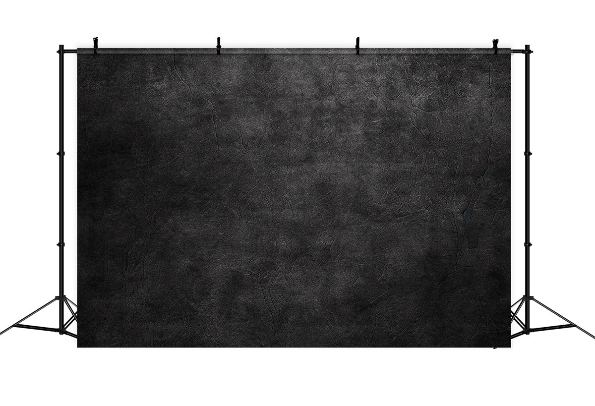 Toile de fond Noire Mur Texturé Charbon Foncé GTY3-93
