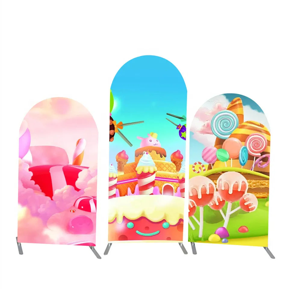 Kit de Supports d'Arche Cadre de Toile de Fond pour Décoration de Fête PR13