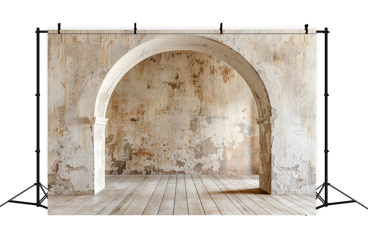Toile de fond Animal Familier Mur Ancien Arche Rustique LXX1-256