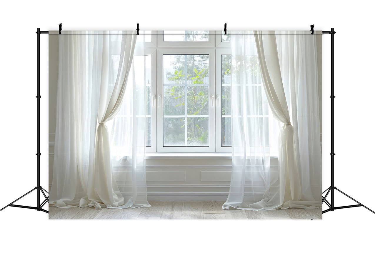 Toile de fond Animal de compagnie Fenêtre Ensoleillée Minimaliste LXX1-281