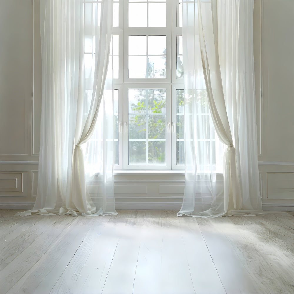 Toile de fond Animal de compagnie Fenêtre Ensoleillée Minimaliste LXX1-281