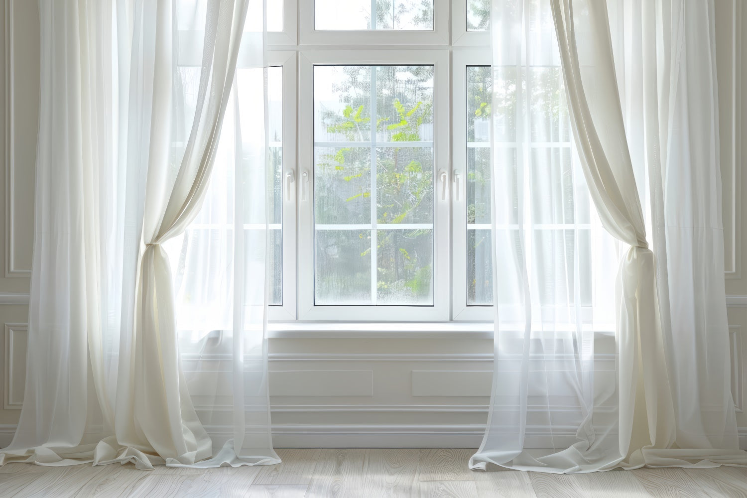 Toile de fond Animal de compagnie Fenêtre Ensoleillée Minimaliste LXX1-281