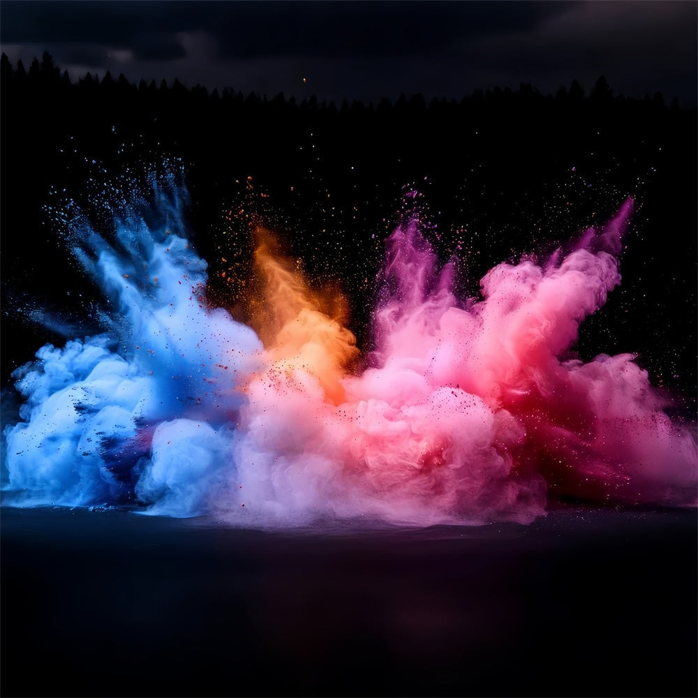 Toile de fond Animal de compagnie Explosion Dynamique Couleurs Vives LXX1-288