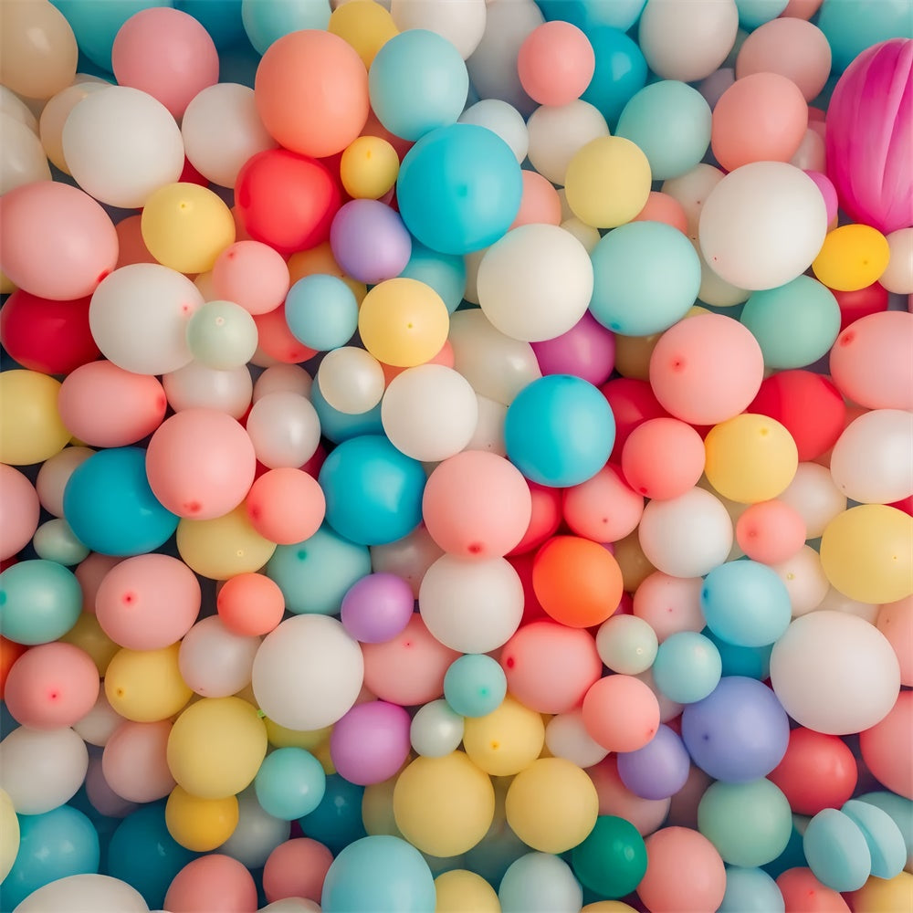 Fond Animal de compagnie Ballons Fête Pastel LXX1-293