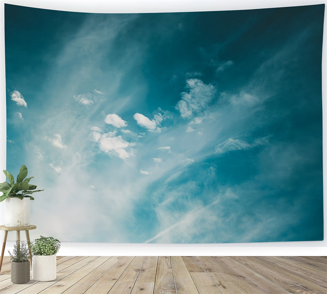 Toile de fond Nuage Ciel Tranquille Vents Doux LXX1-321