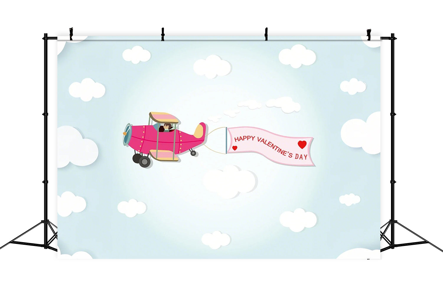 Toile de fond Nuage Saint-Valentin Ciel Écriture dans le Ciel LXX1-334