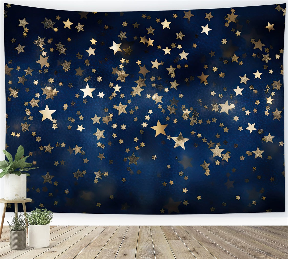 Toile de fond Nuit Ciel Étincelant Étoilé LXX1-351