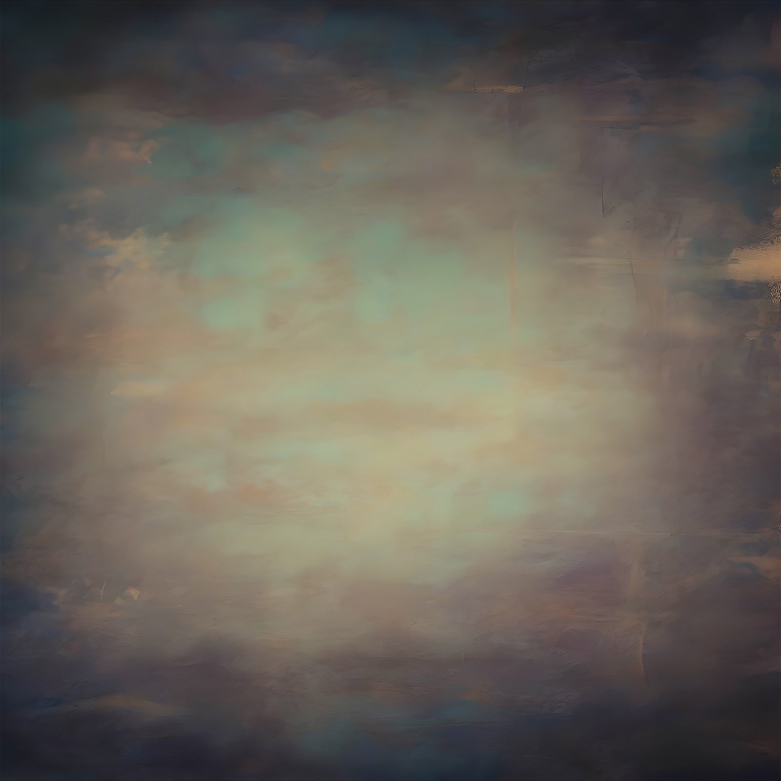 Toile de fond Abstraite Brume Crépuscule Cyan Élégant LXX1-378
