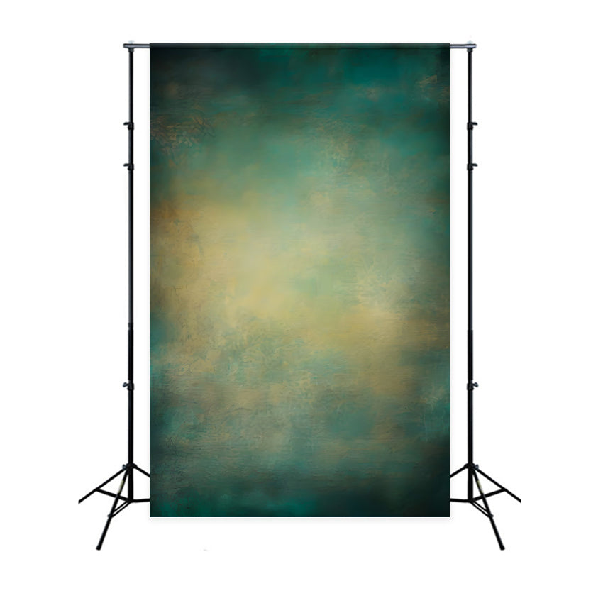 Fond Abstrait Vintage Texture Brumeuse Bleu Sarcelle LXX1-379