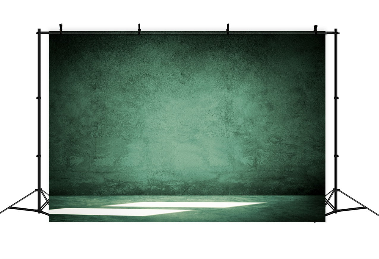 Fond Vert Abstrait Texturée Mur Ombres Émeraude LXX1-431