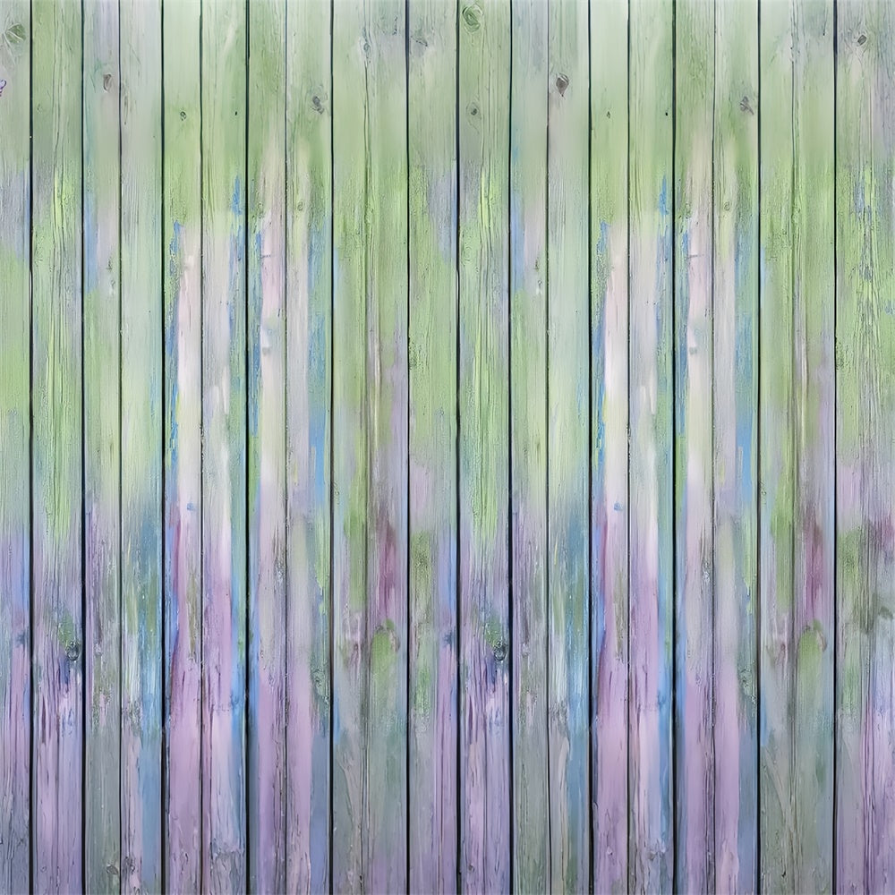 Toile de fond sol bois Dégradé vert discret LXX2-240