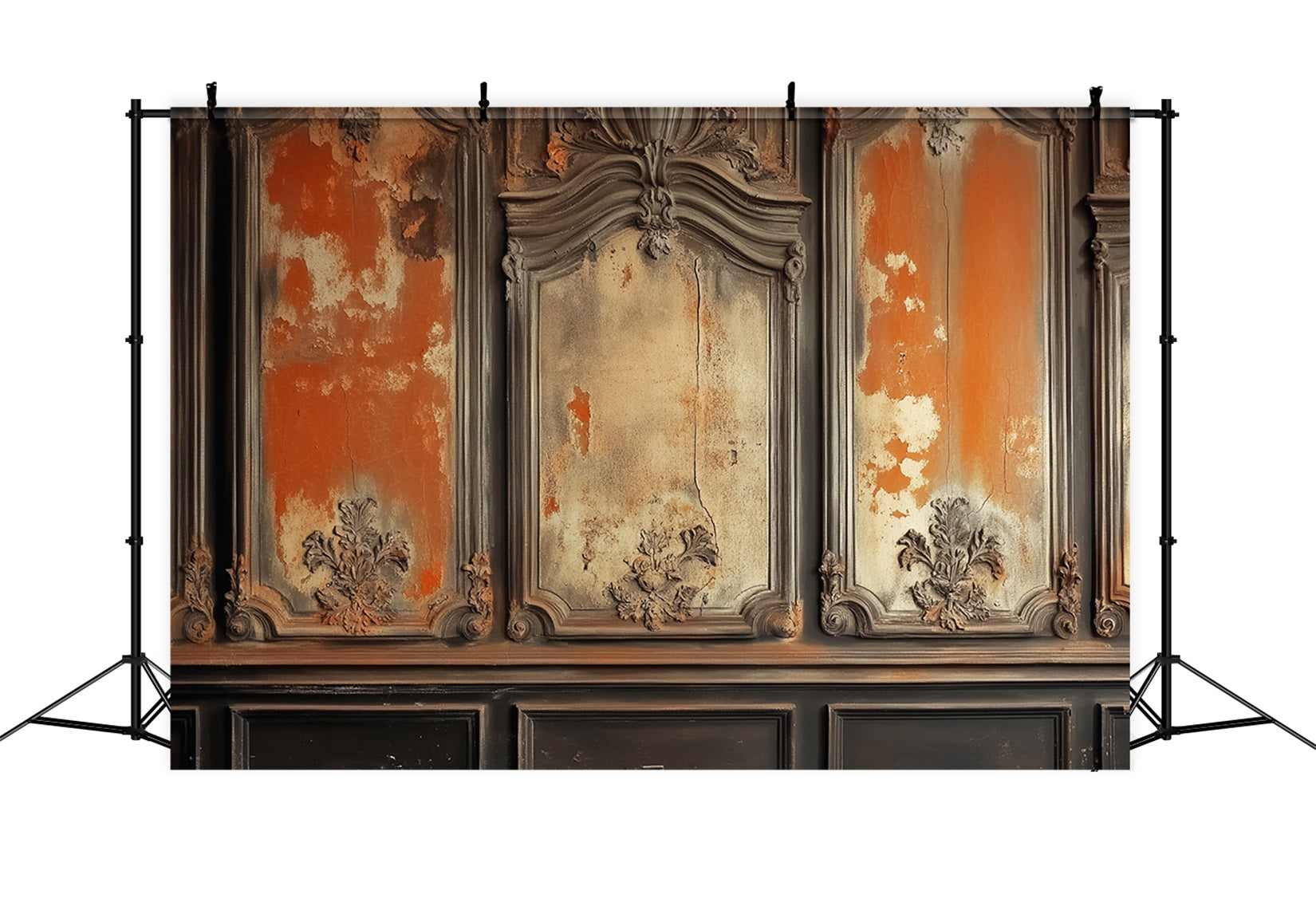 Toile de fond victorienne Texture murale rustique antique Toile de fond murale vintage LXX510-104