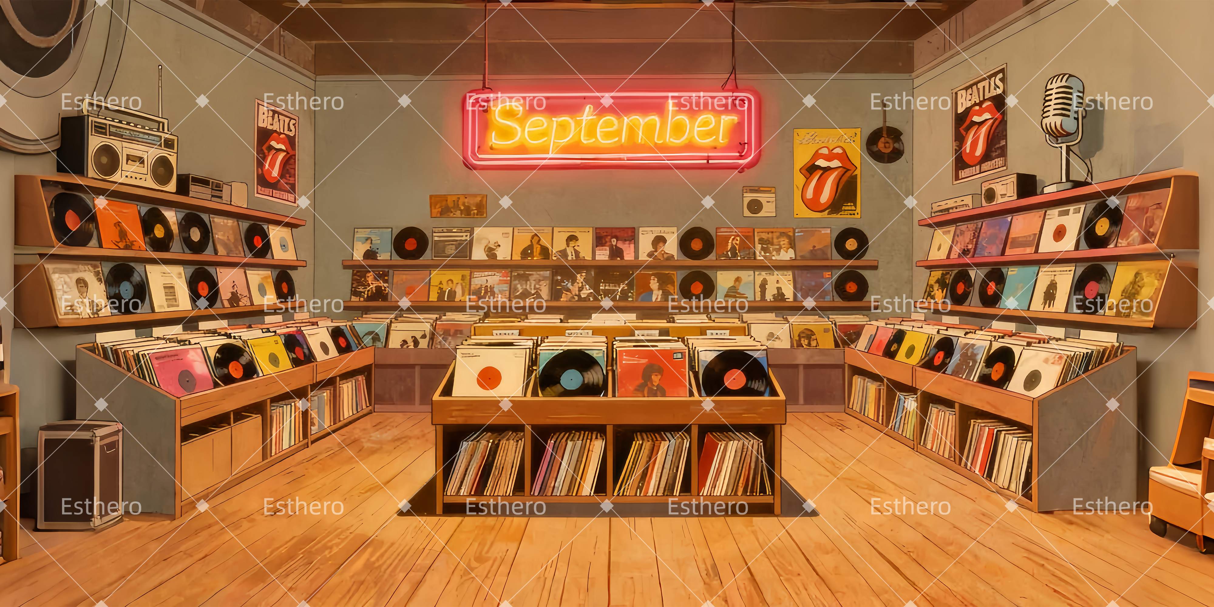 Fond de Scene Theatre September Records LXX510-T34