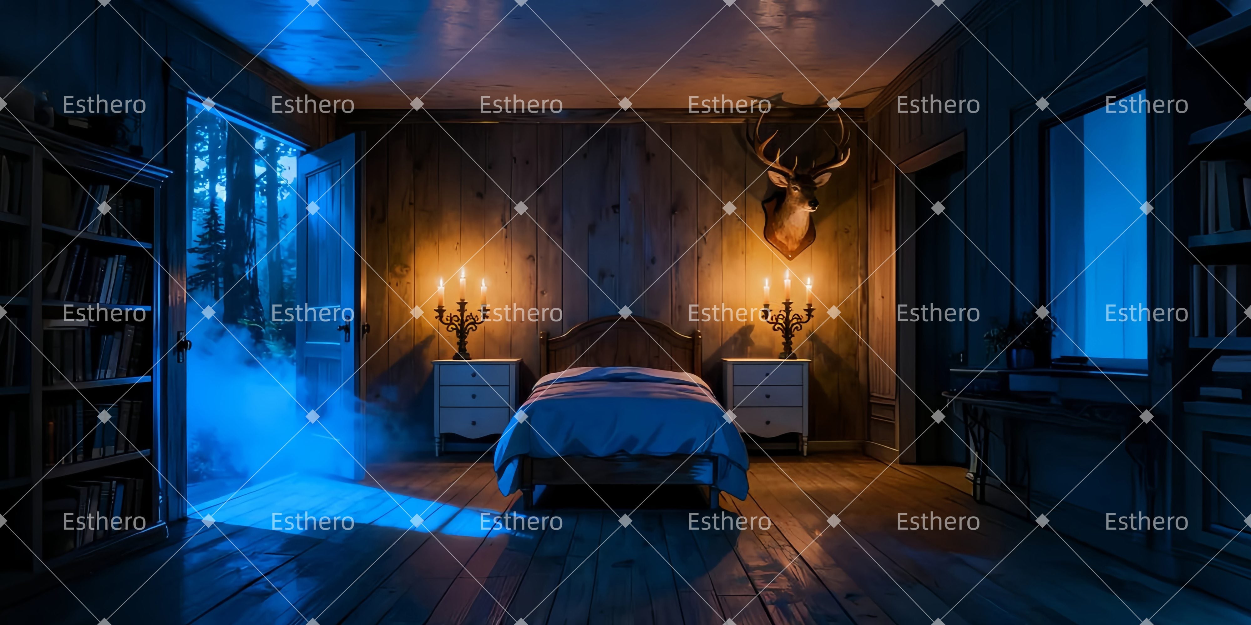 Fond de Scène Salle À La Bougie LXX510-T58